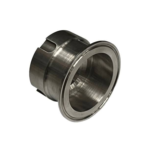 Adaptateur IBC | S60x6 | Tri-Clamp | DIN32676 | DN50 (TC 77,5mm x Ø 60.3mm) | Inox 316