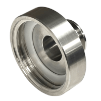 Adaptateur IBC | S100x8 | Tri-Clamp | DIN32676 | DN50 (TC 77,5mm x Ø 60.3mm) | Inox 316