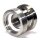 IBC Adapter | 2"1/8 BSP | SMS | DIN1145 | 101,6 (Rd125 x 1/4") | Stainless steel 316