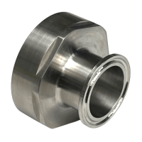 IBC Adapter | 2"1/8 BSP | Tri-Clamp | DIN32676 | DN40 (TC 50.5mm x Ø 38mm) | Stainless steel 316