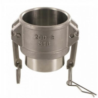 Camlock coupler with welding end (SS 316)