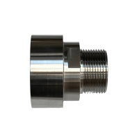 Raccord IBC S60x6 > 1" Mâle - Inox (EcoLine)