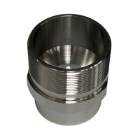 Raccord IBC S60x6 > 2"1/2 Mâle - Inox (EcoLine)