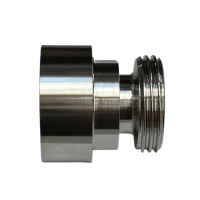 IBC Adapter S60x6 > DN32 (Rd58x1/6") Milchgewinde - Edelstahl (EcoLine)