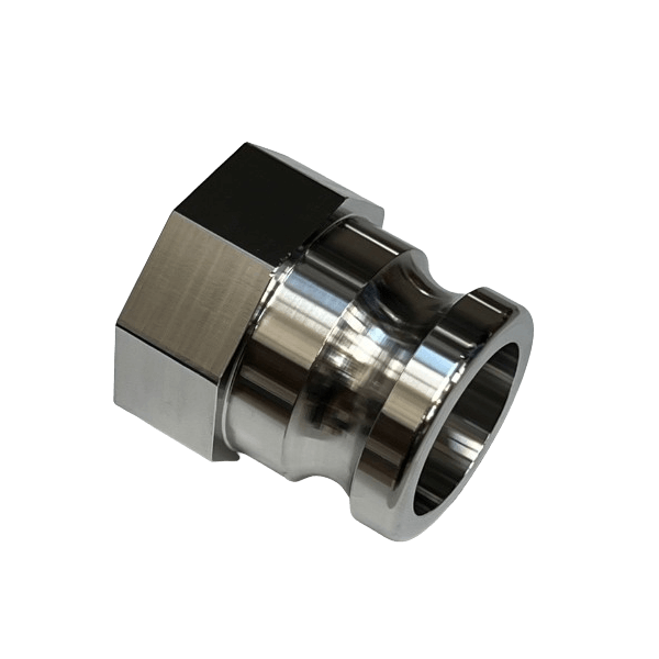 IBC Adapter S60x6 > 2" Camlock Part A - SS (EcoLine)