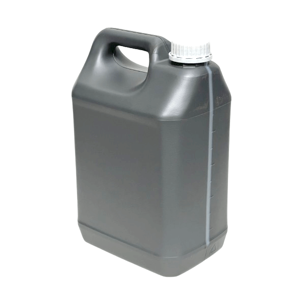 Jerrycan 5L Gris - 200gr avec ligne de jauge - 7 pièces