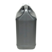 Jerrycan 5L Gris - 200gr avec ligne de jauge - 7 pièces