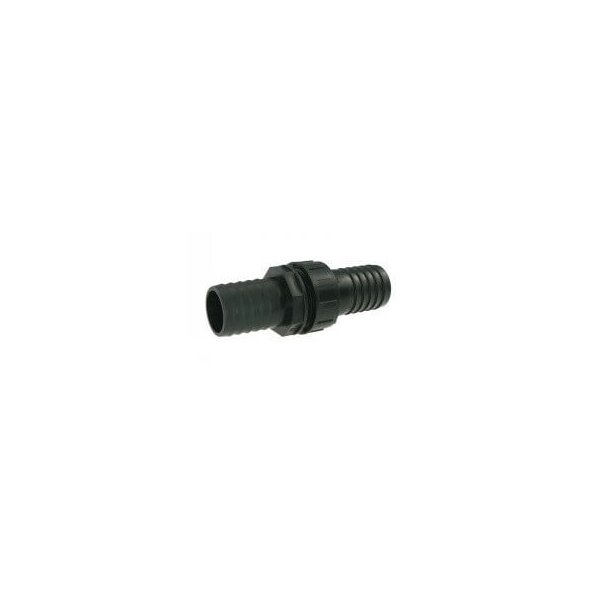 PP- screw connection, double hose nozzle > 20mm x 22mm