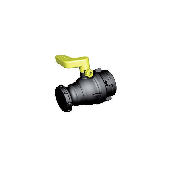 Vanne à bille S80x6 (DN50) avec 2"BSP + Camlock