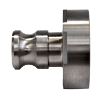 IBC Adapter | S60x6 | 1/2" Camlock Part A | Aluminium