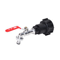 IBC Adapter | 2" NPS | MT messing aftapkraan...