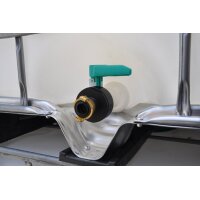 IBC Adapter | 2"1/8 BSP | 1" GEKA Plus koppeling | PE-HD