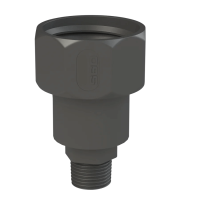 IBC Adapter | S60x6 | 3/4" male thread - swivel | Polypropylene