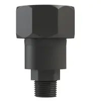 IBC Adapter | S60x6 | 3/4" male thread - swivel | Polypropylene
