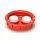 Red Schütz cap NW150 Double 2"G + 2xVentil - TPE-V