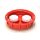 Red Schütz cap NW150 Double 2"G + 2xVentil - TPE-V